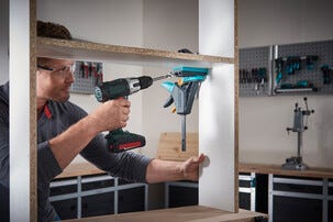 Wolfcraft Undercover Jig, borrjigg för vinklade hål