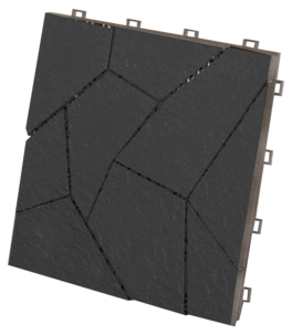 Golvplattor skiffer 9-pack