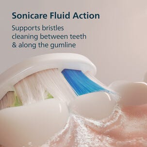 Philips Sonicare 5300 Duo eltandborste svart, vit, 2-pack