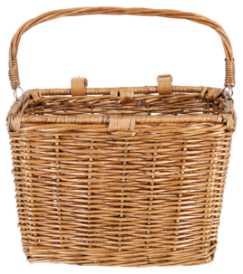 Cykelkorg flätad, Asaklitt