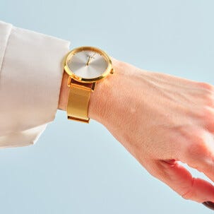 Virtue armbandsur analogt, guld