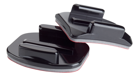 GoPro Curved + Flat Adhesive Mounts, selvheftende feste