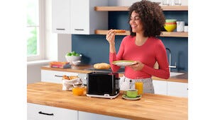 Braun Breakfast 1 brødrister, 2 skiver, svart, HT1010BK