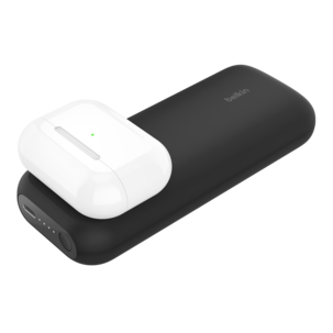Trådlös snabbladdare Apple Watch och Powerbank, Belkin BoostCharge Pro