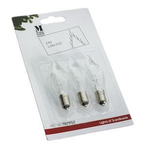 Hehkulamppu Markslöjd 24 V/1,8 W E10