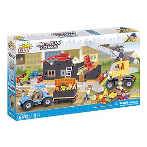 Cobi byggeklosser, byggeplass 