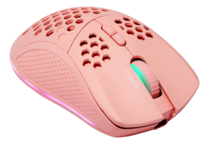 Deltaco Gaming trådløs gamingmus GAM-120-P, rosa