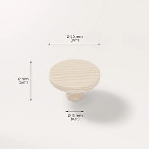 Prettypegs Nuppi Lilian 40 mm, 1 kpl