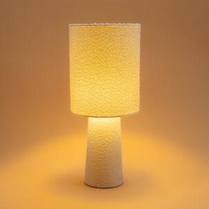 Hedvig bordslampa tyg, beige, 54 cm, Northlight 