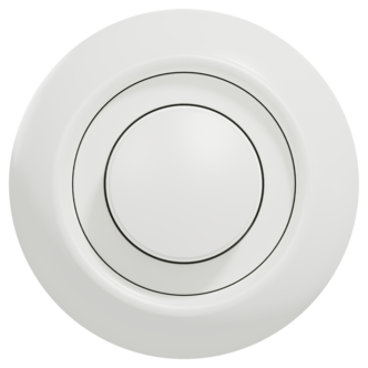 Schneider Renova LED-dimmer infälld, vit, 370 W