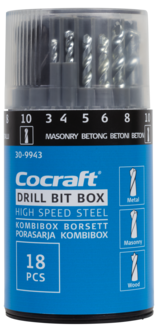 Cocraft bor, 18 deler