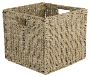 Förvaringslåda kvadrat, sjögräs