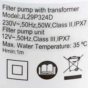 Filterpump till pool JL29P324D