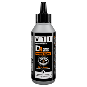 WTF D4 trelim utendørs og innendørs, vannfast, 250 ml