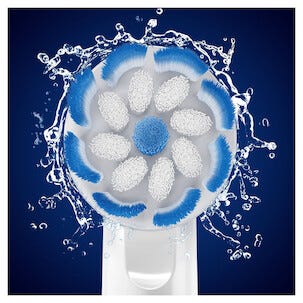 Oral-B Pro Sensitive Clean borsthuvud, vit