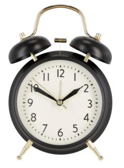 Vekkerklokke 11,5 cm