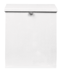 Låsbar brevlåda av galvaniserad plåt, 27 x 34 cm