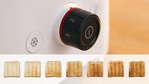 Bosch MyMoment brödrost 2 skivor, vit, TAT3M121