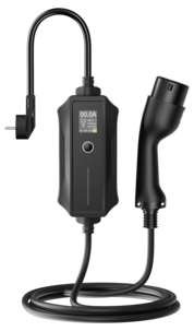 Sähköauton latauskaapeli tyyppi 2, 1-vaihe 230 V 5 m