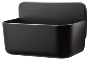 Tesa Lavaa duschkorg självhäftande, svart