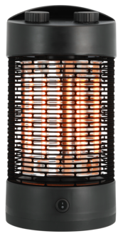 Oscillerende terrassevarmer med timer, 800 W