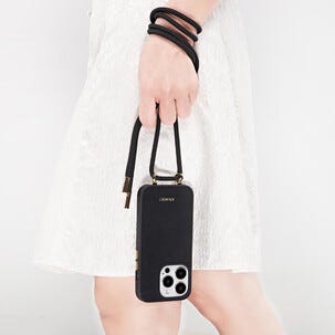 Anmiki Crossbody Phone Case iPhone 16 Pro mobilskal med axelrem