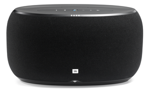 Kaiutin, jossa puheassistentti JBL Link 500