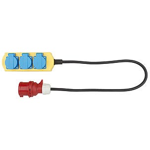 3-veis grenuttak CEE/Schuko