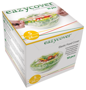 Overtrekkshette med elastisk bånd Eazycover, 5-pakning eller 10-pakning