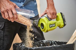 Ryobi handdammsugare One+ 18 V RHV18-0, batteridriven