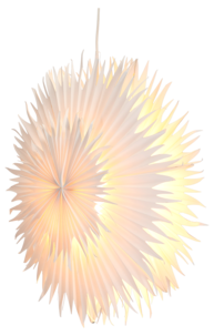 Adventsstjerne i papp, 60 cm