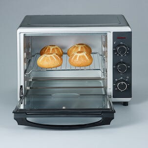 Severin TO 2056 Miniuuni, jossa kuumailmatoiminto, 30 l, 1600 W