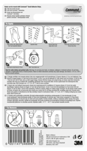Command Johtoklipsi sisätiloihin, 4 kpl