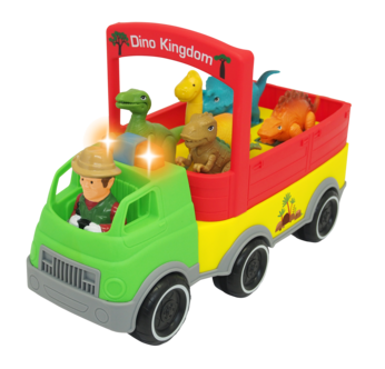 Leksaksbil dinosauriesafari, från 12 månader