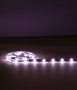 LED-lista autoon, RGB 16 väriä, 5 V, USB, 2 m