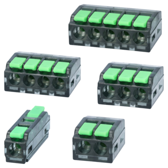 Nemiq AS SC-2345S2 TL26 toppklemme strøm, 300 deler