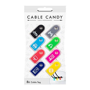 Kabelmärkning Cable Candy Cable Tag 8-pack
