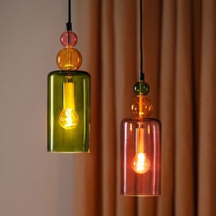 Northlight Alba taklampe, glass