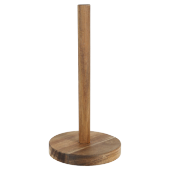 Hushållspappershållare trä, 28 cm
