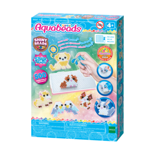 Aquabeads Pretty Pets Lemmikkieläimet, 530 vesihelmeä, yli 4-vuotiaille