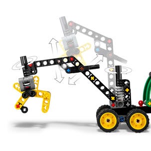 LEGO Technic John Deere 1470H hjuldrevet hogstmaskin 42218, fra 7 år