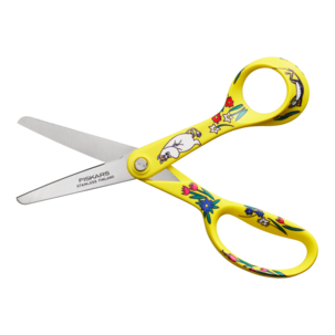 Fiskars Mummi Snorkfrøken barnesaks, høyre, fra 4 år