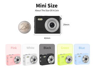 Exibel minikamera med blixt och mikrofon, USB-C