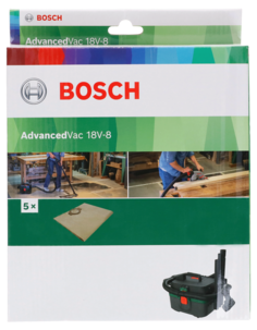 Bosch dammsugarpåsar fleece, 4-pack