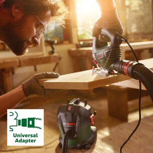 Bosch UniversalVac 15 grovdammsugare med tillbehör