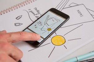 Whitelines kollegieblock A4 rutat