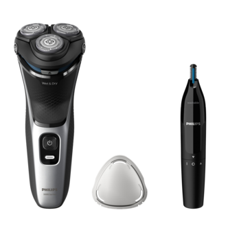 Philips Shaver Series 3000 barbermaskin våt/tørr
