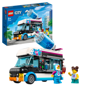 LEGO City Slushbil med pingvin 60384,från 5 år