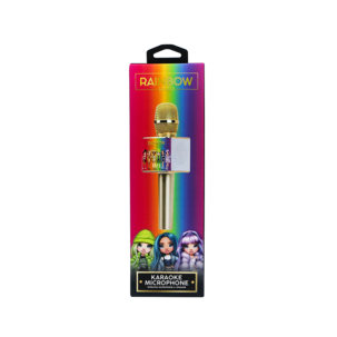 Karaokemikrofon for barn Rainbow High, fra 3 år
