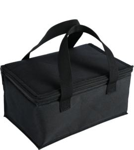 Liten kylväska 4 liter med handtag svart